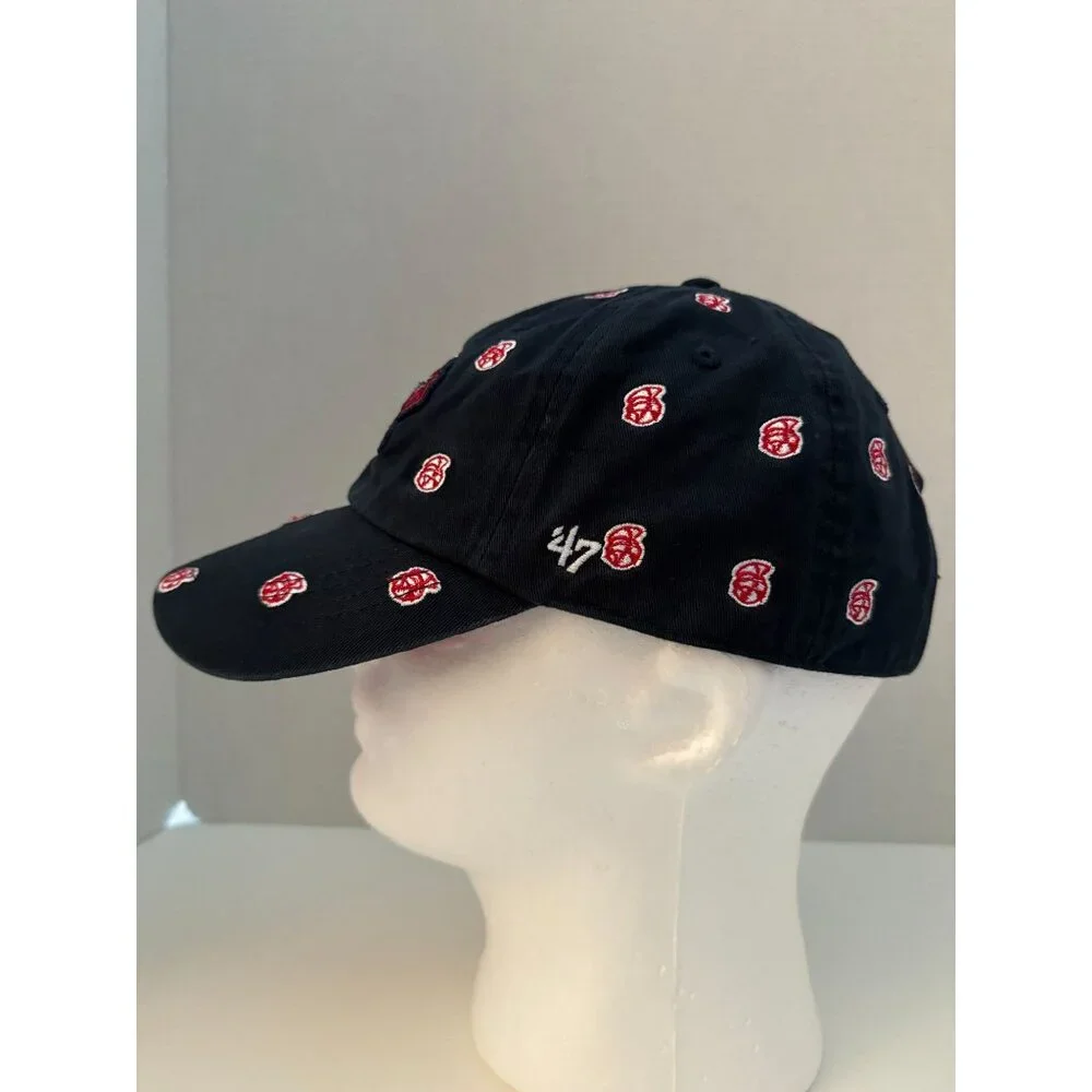 Rome Braves 47 Brand Adjustable Hat Cap MiLB Minor League Baseball Corduroy Navy